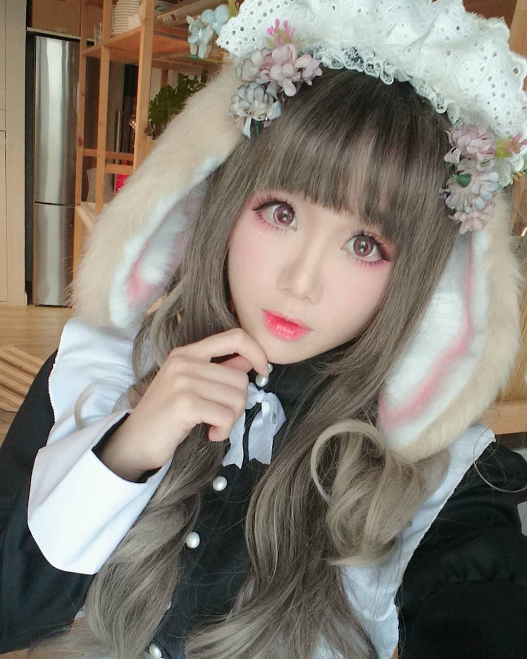  今日設定是森林裡的小兔子