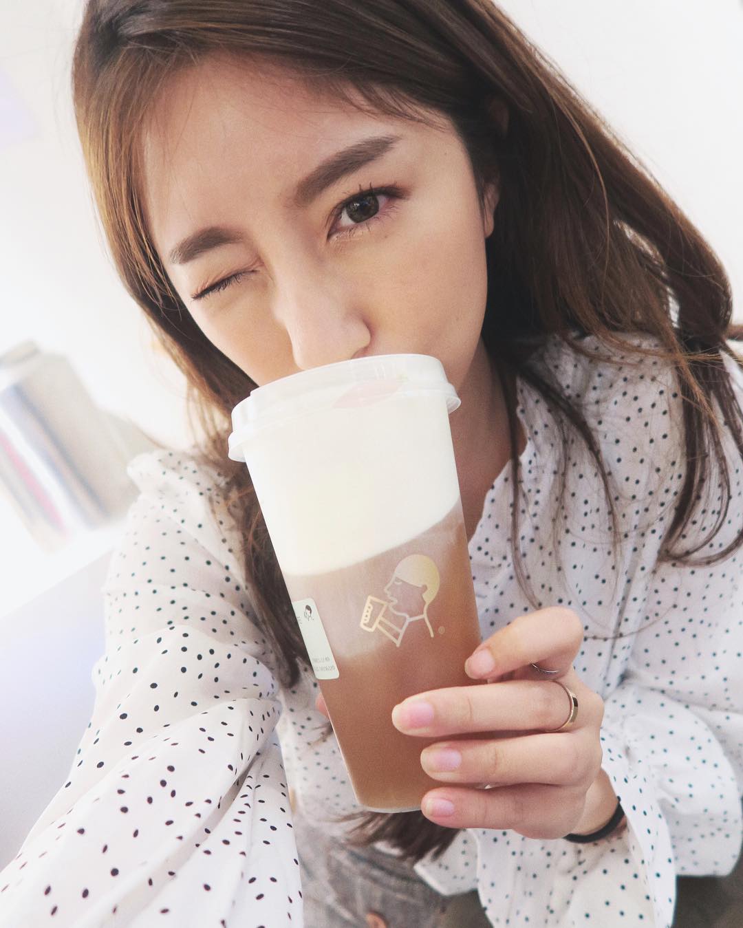  喝到喜茶了