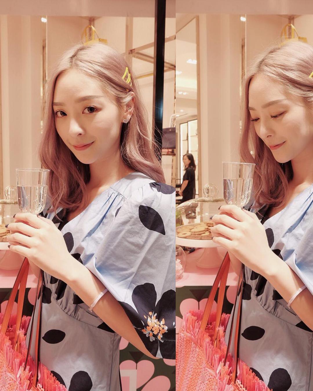  Kate spade ♠️ 今季轉左畫風
少女味濃�...