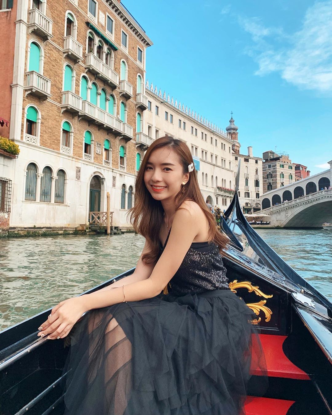  Gondola ride in Venice 
